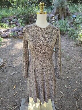Banana Republic NWT Leopard Print Dress Size XS‎